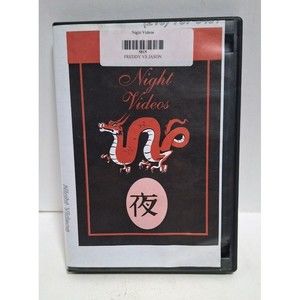 2003 NEW LINE ENTERTAINMENT FREDDY VS JASON 2 DISC DVD NIGHT VIDEOS RENTAL